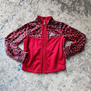 Nike Kids Red Leopard Jacket
